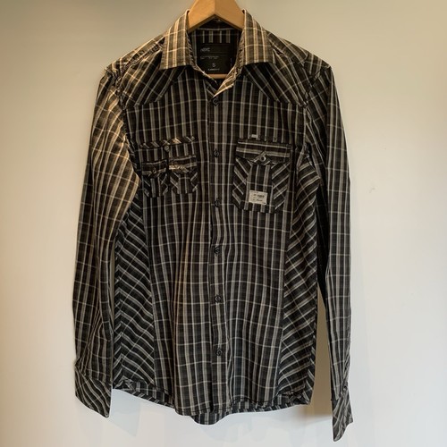 Next hemd herren small - small, schwarz
