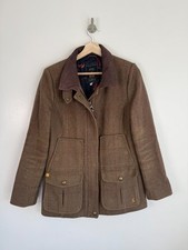 Joules Tweed Feldmantel Jacke