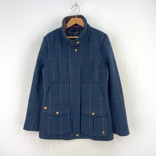 Joules tweed feldmantel damen - tweed,