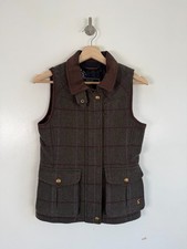 Joules Tweed Weste Gr. 6 grün