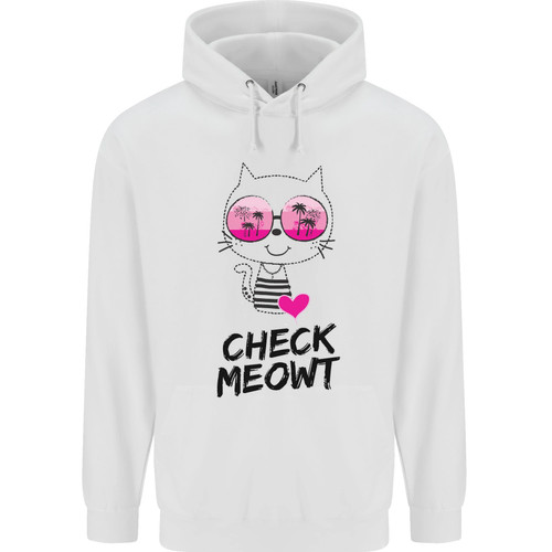 Check meowt hoodie herren - check, 80%