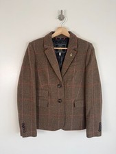 Joules Tweed Blazer Sakko Gr