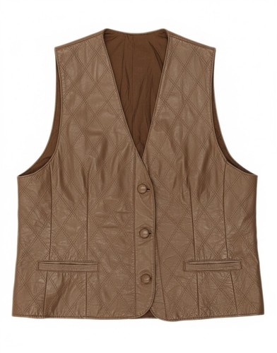 Vintage damen lederweste 16 - vintage,