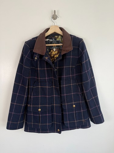 Joules tweed feldmantel - joules, jacke